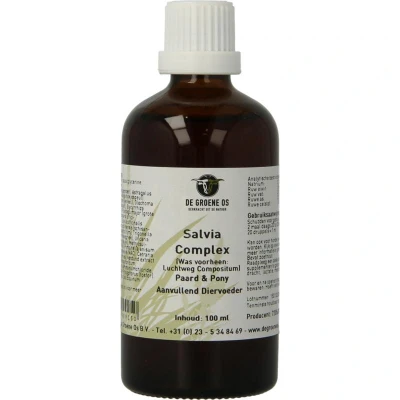 Afbeelding van Groene Os Salvia Complex/Luchtweg Compositum Paard 100ml