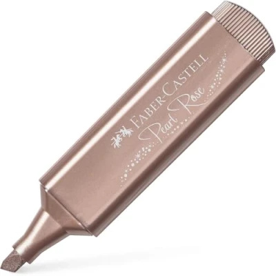Afbeelding van Fluoriscerende Markeerstift Faber Castell Textliner 46 Roos Goud 10 Stuks