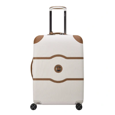 Afbeelding van Delsey Chatelet Air 2.0 4 Wheel Medium Trolley 66 angora Harde Koffer