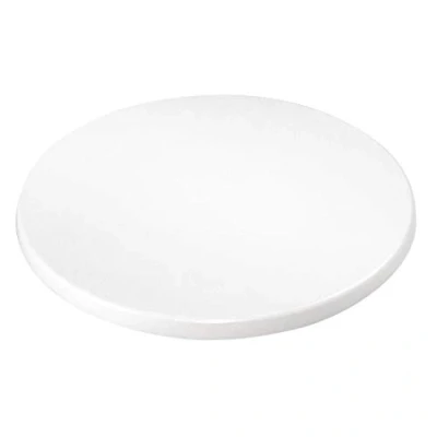 Afbeelding van Bolero rond tafelblad wit 60cm