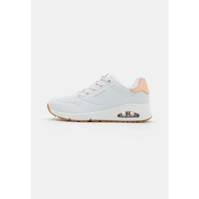 Afbeelding van Skechers Sport UNO Sneakers laag White/rose gold, Dames, Maat: 37.5, gold Pu