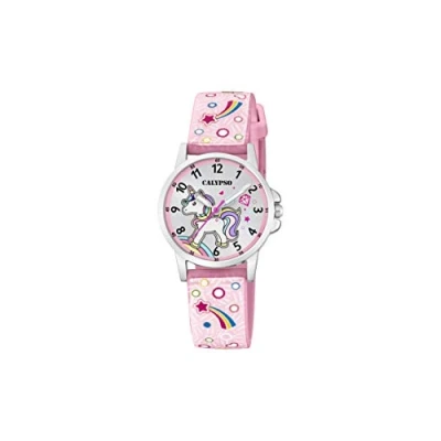 Afbeelding van Calypso K5776/5 Kinderhorloge Polshorloge Kunststof Roze Ø 27mm