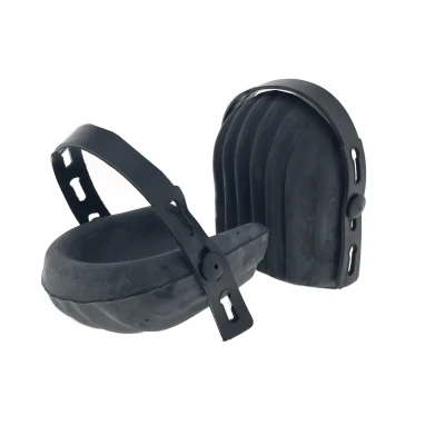 Afbeelding van Benson Kniebeschermer Rubber Zwart 2 stuks