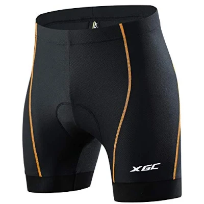 Afbeelding van XGC Fietsbroek voor heren met ademende elastische voering van 4D gel hoge dichtheid