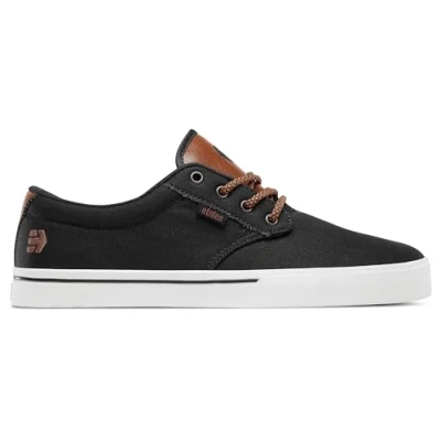 Afbeelding van Etnies Jameson Skateschoenen, Heren, Maat: 42, Navy/tan/white Imitatieleer/ textiel