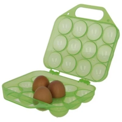 Afbeelding van Kerbl Eiertransportdoos Plastic Groen 12 Eieren