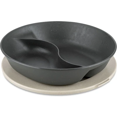 Afbeelding van Koziol Gourmetbord met deksel Connect Grijs ø 25 cm / 1.5 Liter