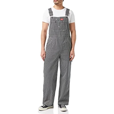 Afbeelding van dickies Hickory Bib Overall tuinbroek voor heren, Veelkleurig (Hickory Stri)