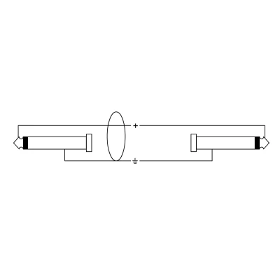 Afbeelding van Cordial CCI 0.3 PP Patchkabel 0,3 m Mono patch kabel