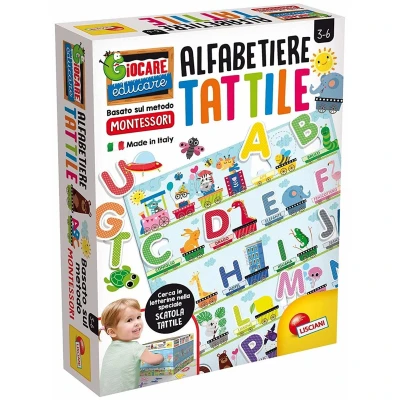 Afbeelding van Lisciani Montessori Plus Alfabeto Tattile