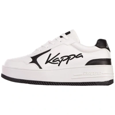 Afbeelding van Kappa Stijlcode: 243417 Jaboah damessneakers, uniseks, Wit Zwart