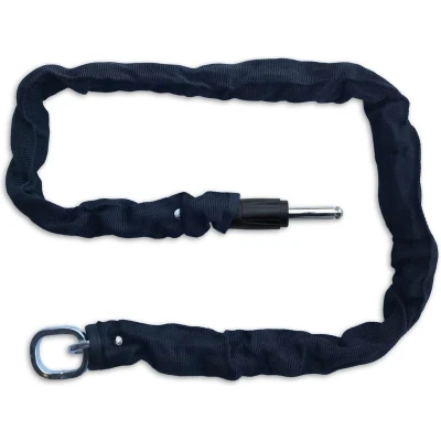 Afbeelding van Starry Insteekketting 140 Cm Abus En Axa Zwart