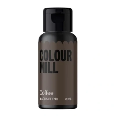 Afbeelding van Colour Mill Aqua Blend Voedingskleurstof op Waterbasis Coffee 20 ml