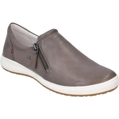 Afbeelding van Josef Seibel Caren 22 Sneakers laag, Dames, Maat: 38, Grau Leer