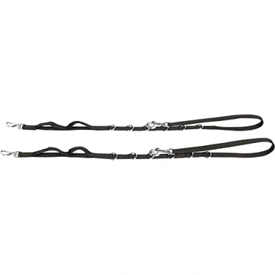 Image de Harry&#039;s Horse Rênes Fixes Réglable avec Élastique Noir Full