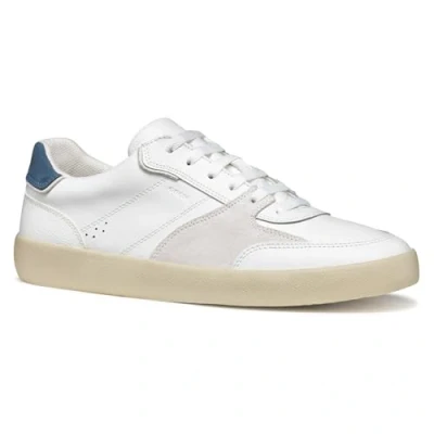 Afbeelding van Geox Affile Sneakers laag, Heren, Maat: 45, White avio Leer/ synthetisch