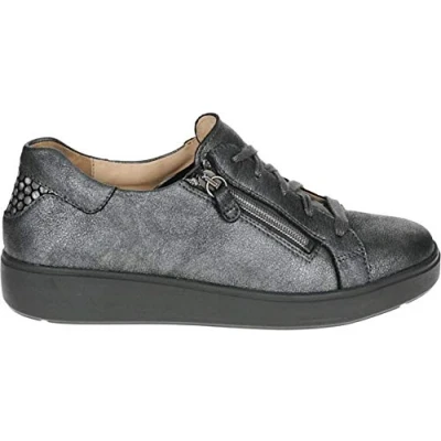 Afbeelding van Ganter 203410 Dames veterschoenen Kleur: Metallics Maat: 39