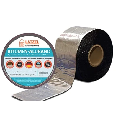 Afbeelding van Latzel Dämmstoffe Aluminium reparatietape 100 mm Rol van 10 m