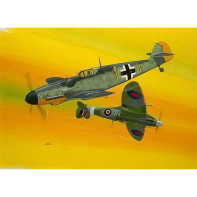 Image de Combat Set Bf109g 10 &amp; Spitfire 1:72e Revell