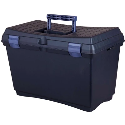 Afbeelding van Agradi Poetsbox Mario XL met Inzet Afsluitbaar Midnight blue
