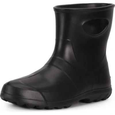 Afbeelding van Ladeheid Dames Regenlaarzen Gevoerd en Waterdicht Vederlicht EVA LA LMG 750 GardenWomen Zwart (Zonder Laarskous) 38