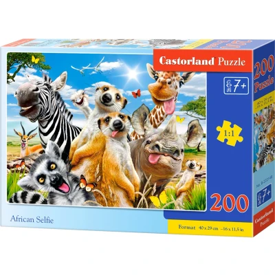 Afbeelding van Castorland African Selfie 200pcs