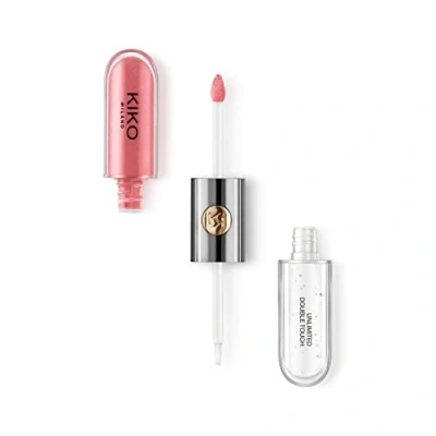 Image de KIKO Milano Unlimited Double Touch 112, Rouge À Lèvres Liquide En 2 Étapes, Fini Lumineux. Tenue Jusqu’À 12 Heures. Base Colorée Sans Transfert