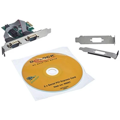 Afbeelding van Delock PCI Express kaart 90007 2x serieel / RS 232, Controlekaart
