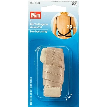 Afbeelding van BH Bretellen Rugvrij Huidkleurig 20mm 86% Polyamide, 14% Elastan