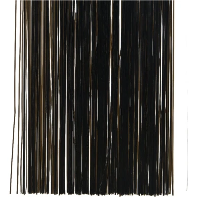 Afbeelding van Lametta vinyl glans l50h40 cm zwart Decoris