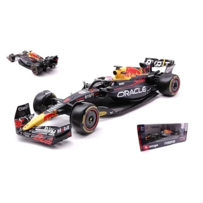 Afbeelding van Bburago Red Bull RB19 #1 Max Verstappen F1 seizoen 2023 modelauto schaalmodel schaal 1:18