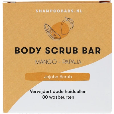Afbeelding van ShampooBars Body Scrub Bar Mango &amp; Papaja