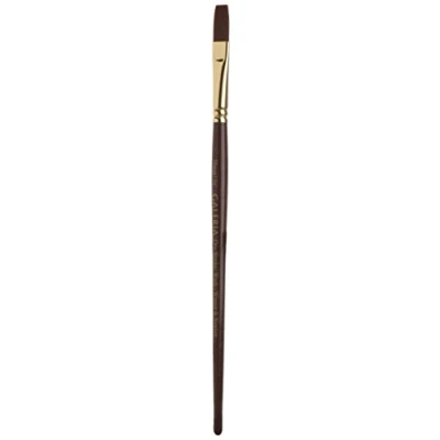Afbeelding van Winsor &amp; Newton Galeria Acrylverf Penseel One Stroke Platte vorm kort steel 10mm