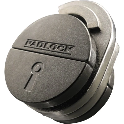 Afbeelding van Huzzle Breinbreker Cast Padlock Zilver