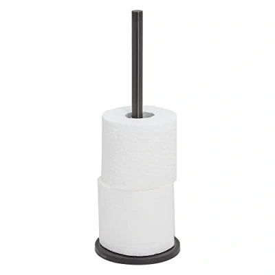 Afbeelding van Tiger Tune Reserverolhouder vrijstaand Zwart metaal geborsteld / Gunmetal black