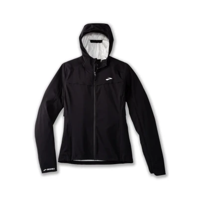 Afbeelding van Brooks HIGH Point Regenjas, Dames, Maat: 32/34, Black