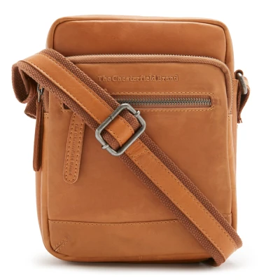 Image de The Chesterfield Brand Leather Shoulder Bag Cognac Birmingham
