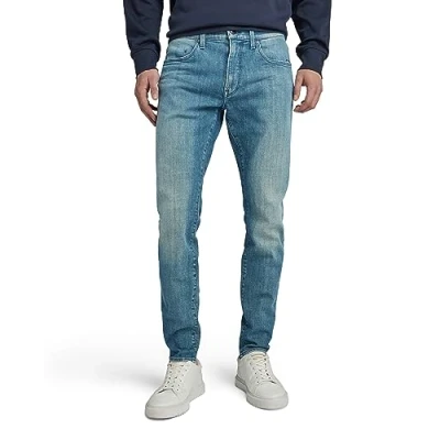 Image de G STAR Homme Jeans Revend Fwd Skinny Jeans, Bleu (Faded Blue Pool D20071 d440 g121), 28W / 30L