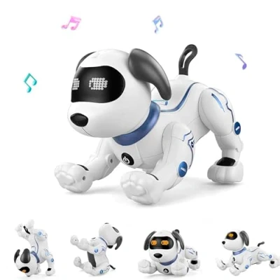 Afbeelding van Goolsky De Neng Toys K16A Elektronische Huisdieren Robot Hond Stunt Dog Spraakbesturing Programmeerbare Touch Sense Muziek Song Speelgoed voor Kinderen Verjaardag Kerstcadeau