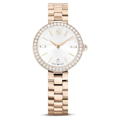 Afbeelding van Swarovski dames Certa horloge met kristal 5673013 in de kleur Goud