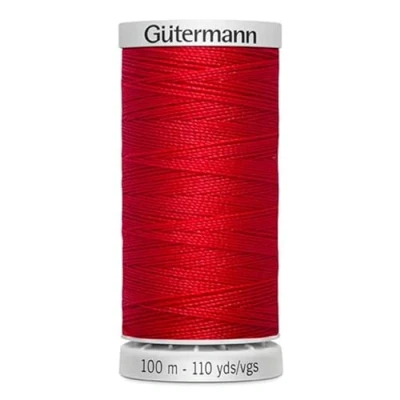 Afbeelding van Gütermann M782 Extra sterk naaigaren van polyester, 100 m voor naaimachines, alle belaste naden (rood)