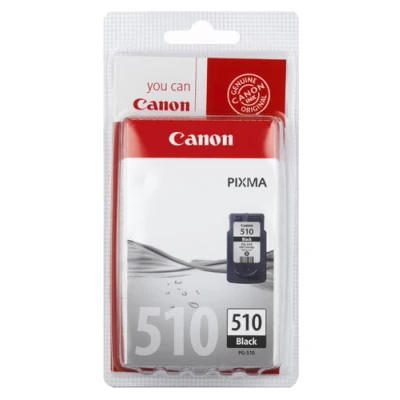 Afbeelding van Originele inkt cartridge Canon PG 510 BL w/Sec Zwart