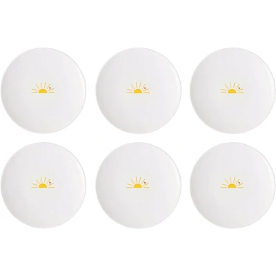 Afbeelding van Villeroy &amp; Boch With Love Broodbord Hello Sunshine, Set van 6