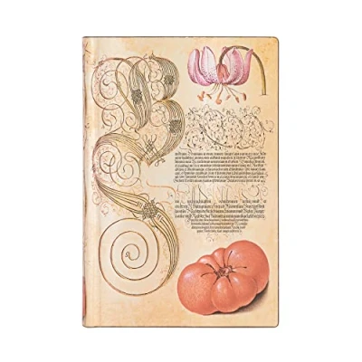 Afbeelding van Notitieboek Flexis Paperblanks Lily &amp; Tomato Mini Gelinieerd