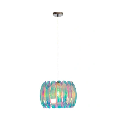 Afbeelding van Lucide GLINSTAR Hanglamp Ø 40 cm 1xE27 Multicolor