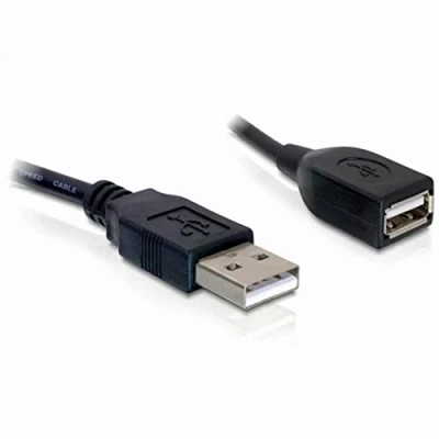 Afbeelding van DeLOCK Kabel USB 2.0 Verlaengerung, A/A 15cm S/B