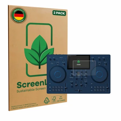 Afbeelding van ScreenLeaf Screenprotector voor Pioneer OMNIS Duo Duurzame schermbescherming Folie Beschermfolie transparant (2 Stuks)