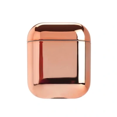 Afbeelding van AirPods 1/2 hoesje Electro series hard case Rosé goud Schokbestendig