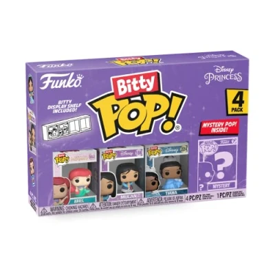 Image de Pack 4 figurines Funko Bitty Pop Disney Princess Ariel