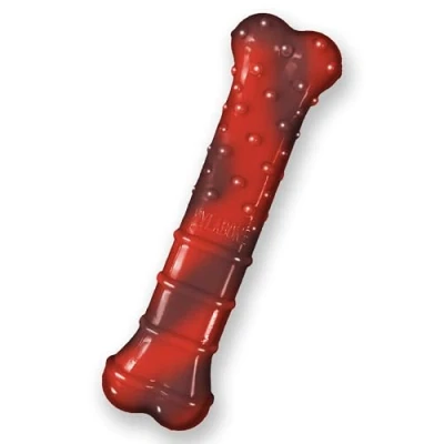 Afbeelding van Nylabone Textured Dura Chew Beef Jerkey Voor Harde Bijters TOT 16 KG (409721)